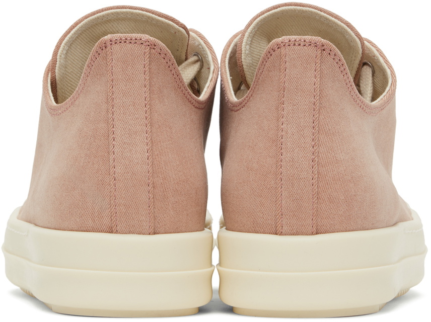 Rick Owens DRKSHDW Pink Low Sneakers