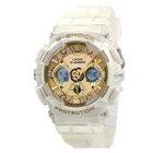 Casio G-Shock Perpetual Quartz Analog-Digital Gold Dial Ladies Watch GMA-S120SG-7A