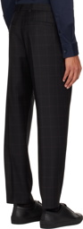 Hugo Black Slim-Fit Trousers