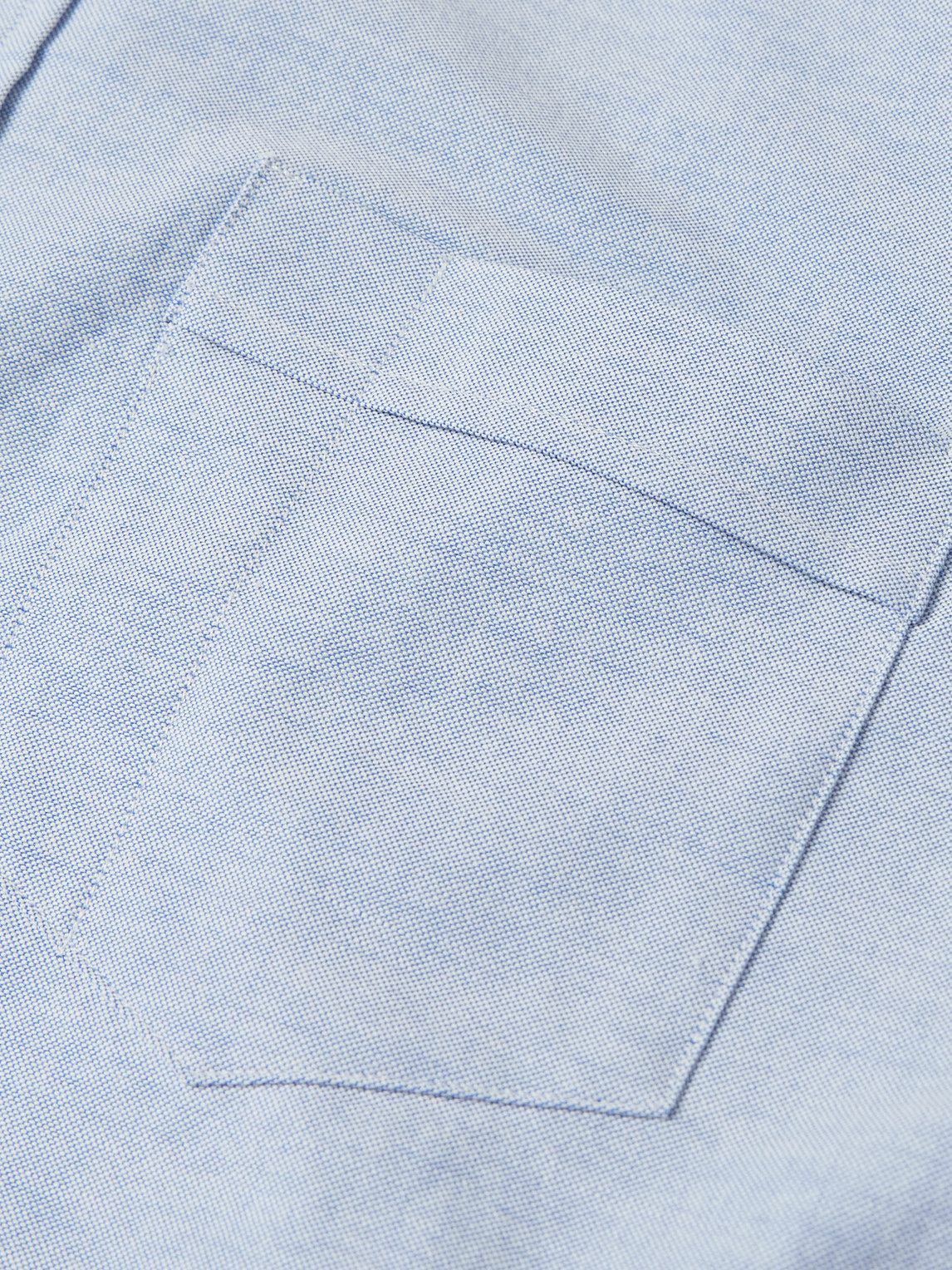 Kingsman - Drake's Button-Down Collar Cotton Oxford Shirt - Blue