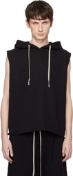 Rick Owens DRKSHDW Black Temple Tunic Hoodie