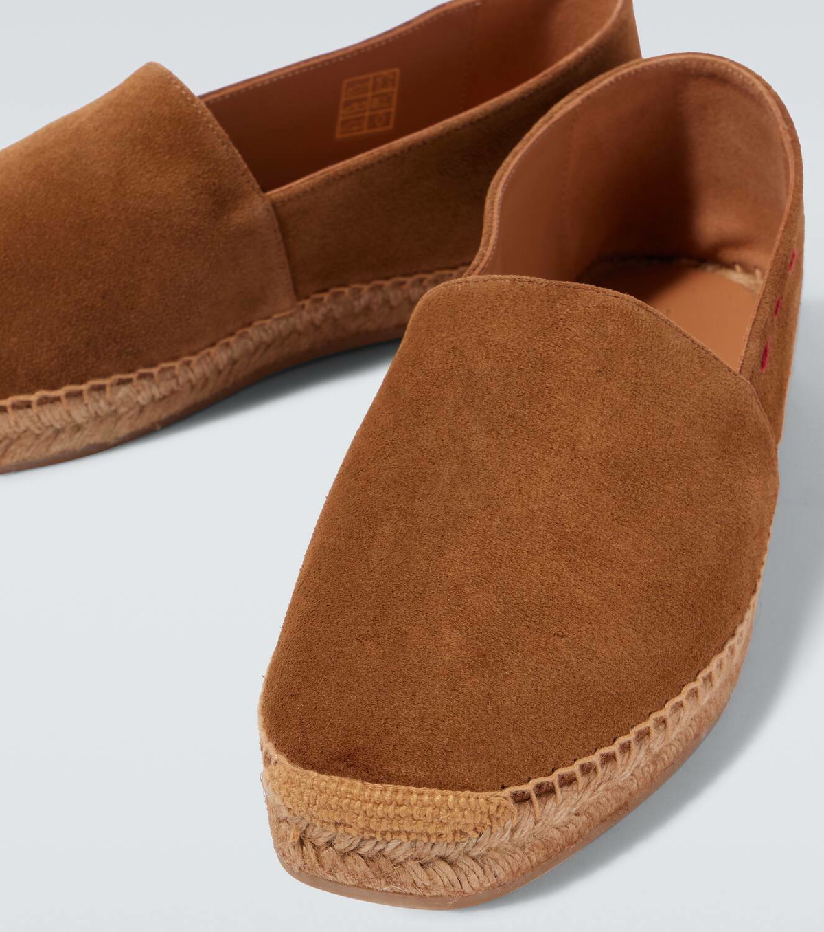 Kiton Leather espadrilles