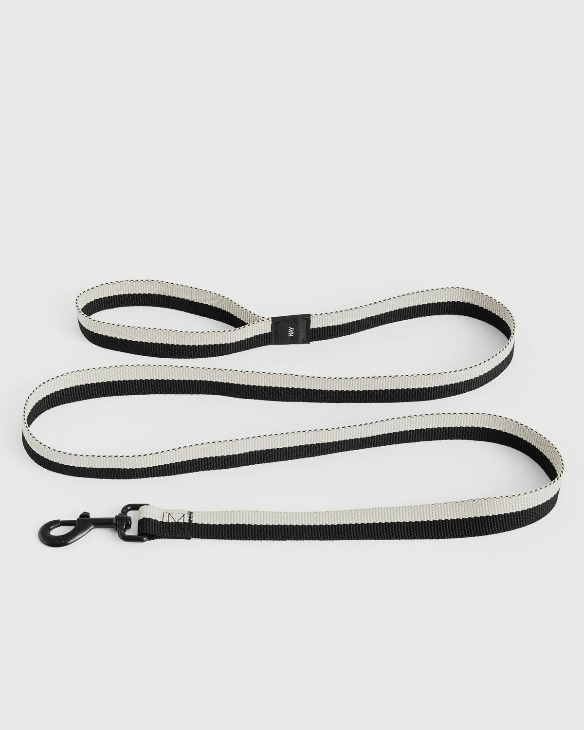 HAY HAY Dogs Leash-Flat M/L black/white Mens Pet Care