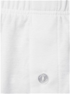Hanro - Sporty Mercerised Cotton Boxer Shorts - White