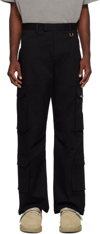 Photo: Represent Black 'The Cargo' Cargo Pants