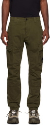 C.P. Company Green Ergonomic Cargo Pants