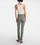 Acne Studios Checked wool-blend slim pants