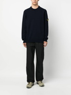 STONE ISLAND - Wool Pullover With Logo