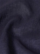 Thom Sweeney - Cutaway-Collar Linen-Chambray Shirt - Blue