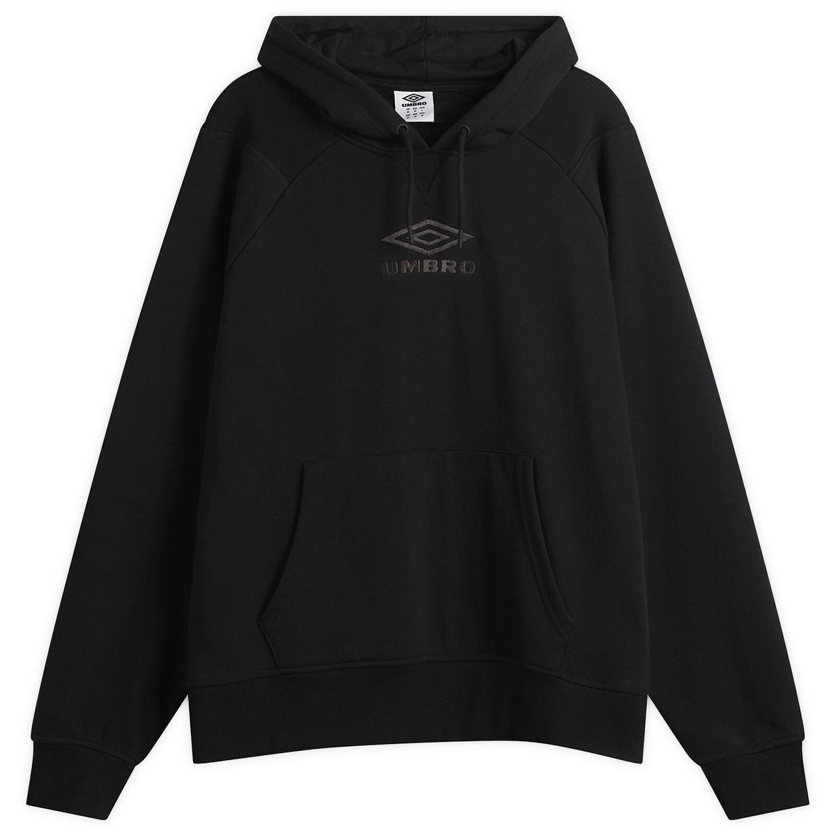 Umbro Black Heraldic Zip Up Hoodie Umbro