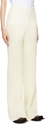 Ludovic de Saint Sernin Off-White Nuage Mermaid Lounge Pants