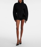 Mugler High-rise shorts