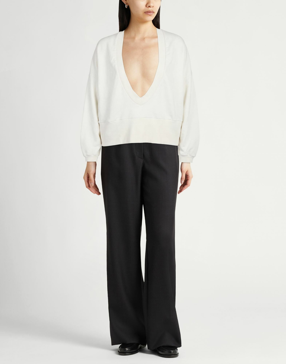 Crossley Womens Sweatshirt in Off white