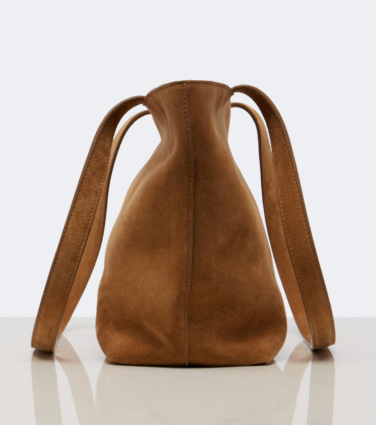 The Row Parker Medium suede tote bag