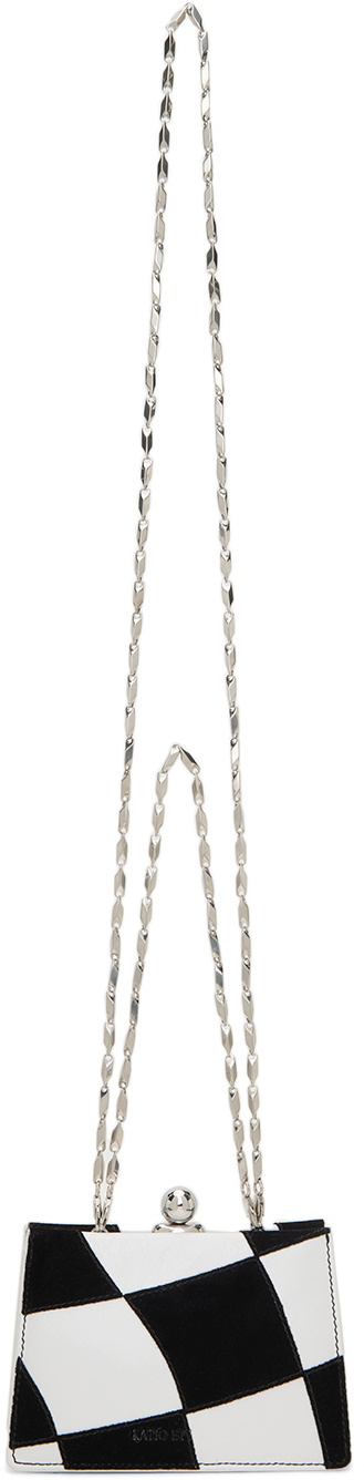 Ratio et Motus Black & White Mini Twin Shoulder Bag