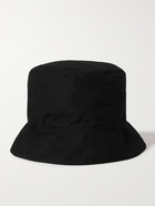 FENDI - Logo-Embroidered Cotton-Twill Bucket Hat - Black