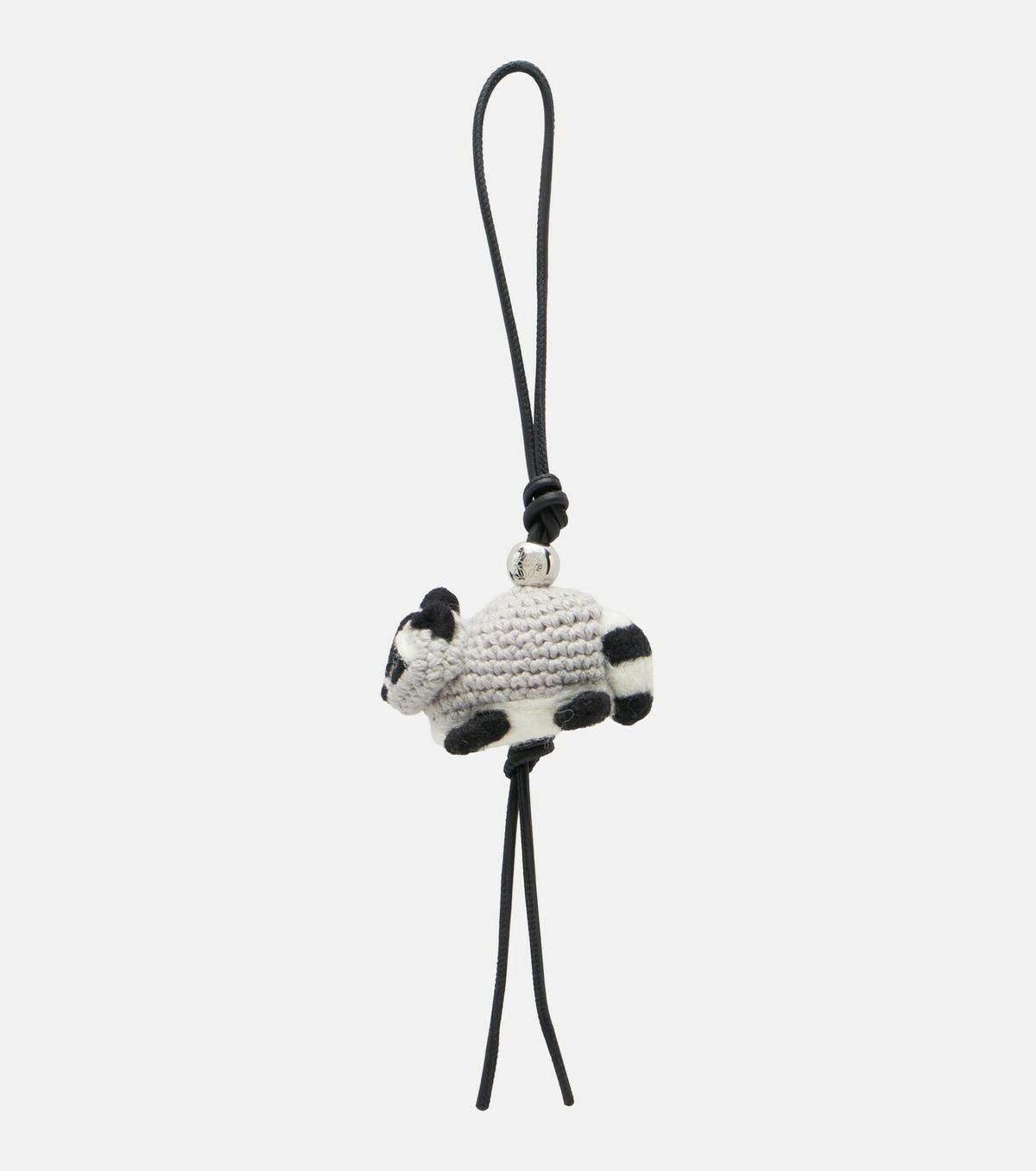 Loewe Racoon leather-trimmed bag charm