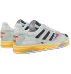 Raf Simons - adidas Originals Torsion Stan Smith Printed Leather Sneakers - Gray