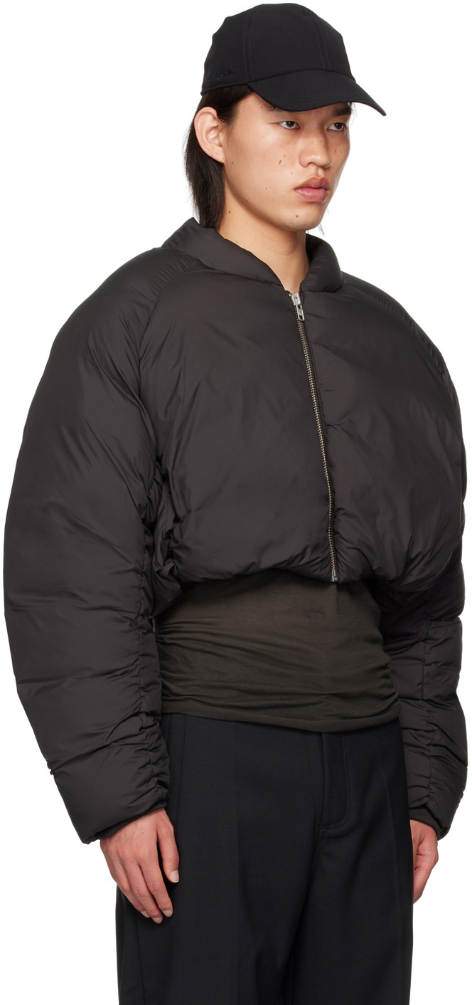 Entire Studios Black Pillow Down Jacket