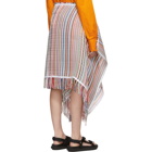 JW Anderson Multicolor Stripe Scarf Skirt