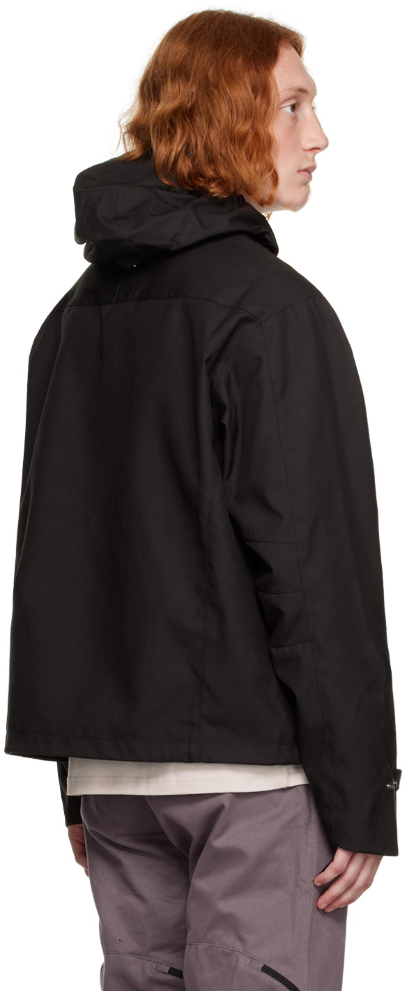 Olly Shinder Black Bonded Rain Jacket