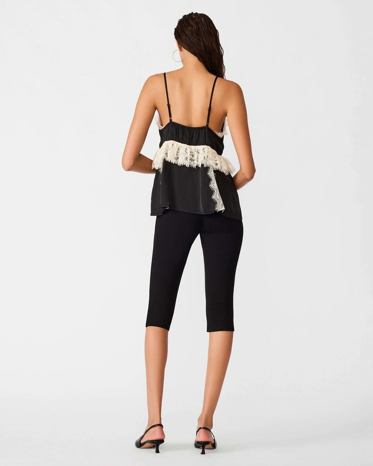 Steve Madden Victoire Top in Black