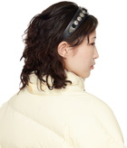 Toga Pulla Black Metal Headband