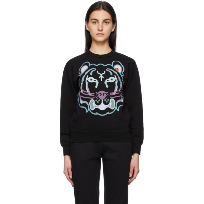 Kenzo jumper black and clearance pink