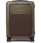 Horizn Studios - M5 55cm Polycarbonate, Nylon and Leather Carry-On Suitcase - Green