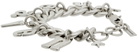 Marc Jacobs Heaven Silver Charm Bracelet