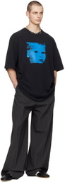 Still Kelly Black Crewneck Baby Face T-Shirt