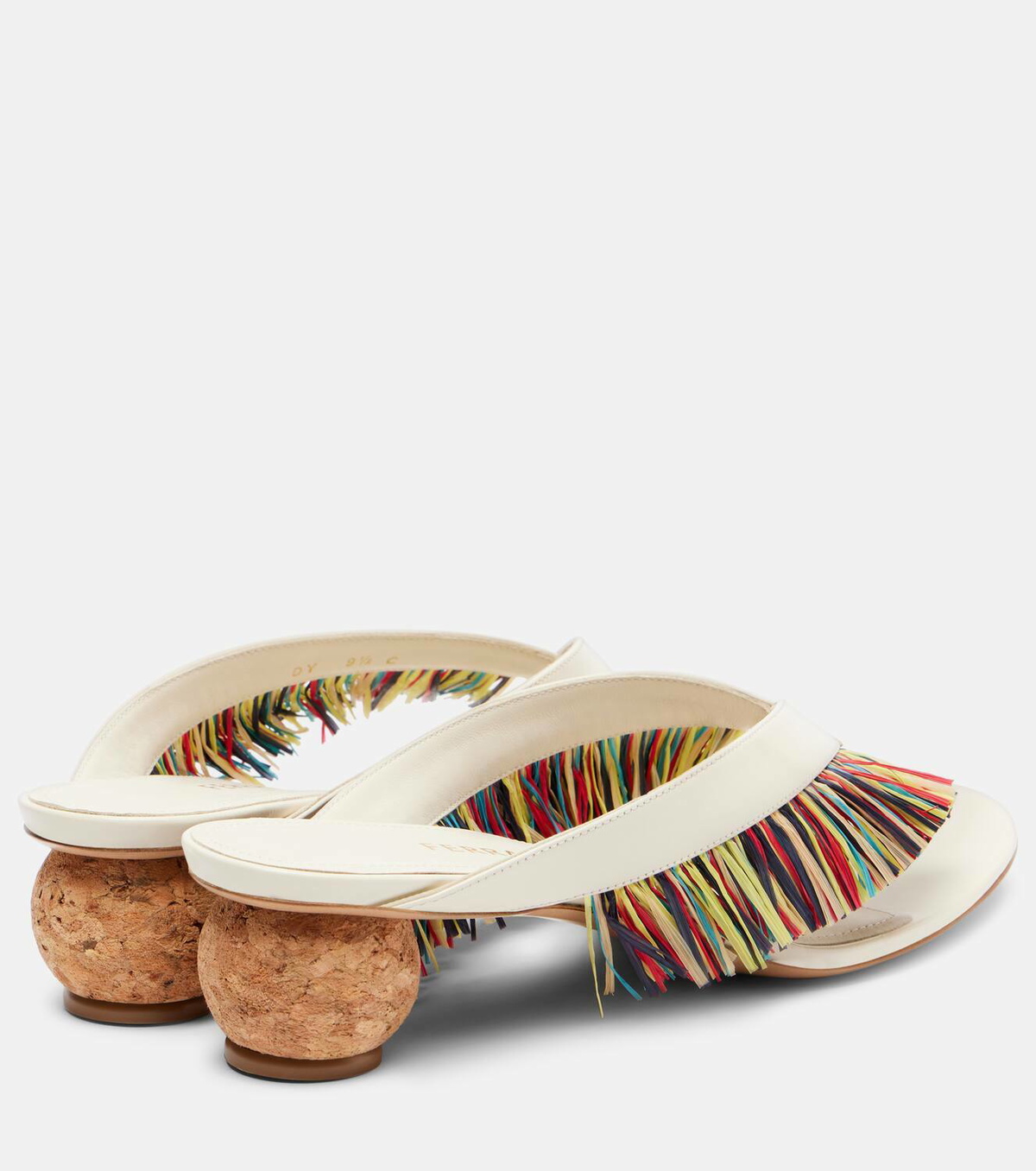 Ferragamo Bettie fringed sandals