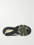 New Balance - 990v6 Leather-Trimmed Suede and Mesh Sneakers - Green