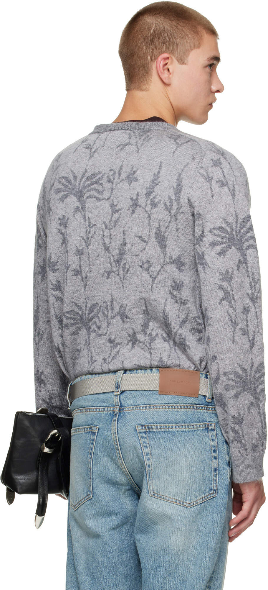 OUR LEGACY Gray True Cardigan