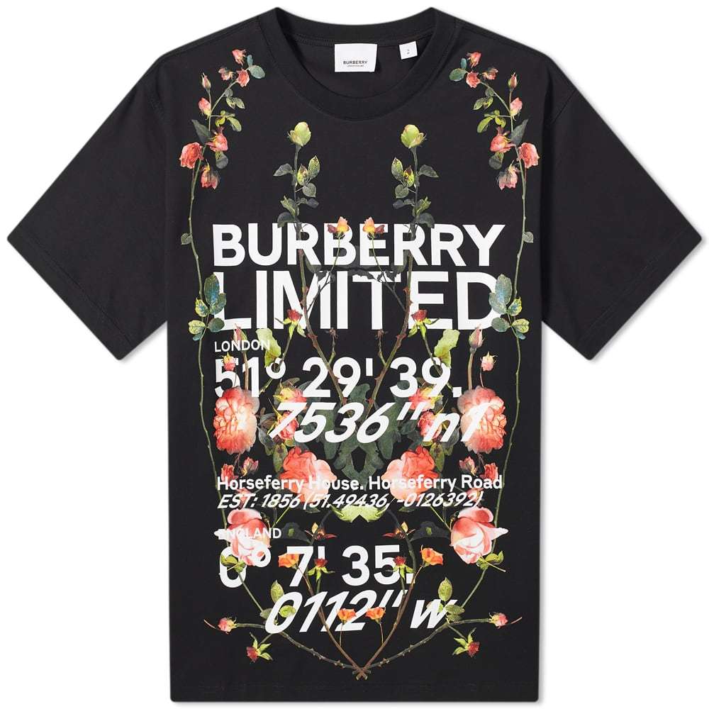 burberry floral shirt