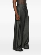 MLGA Grey High-Rise Wide-Leg Jeans