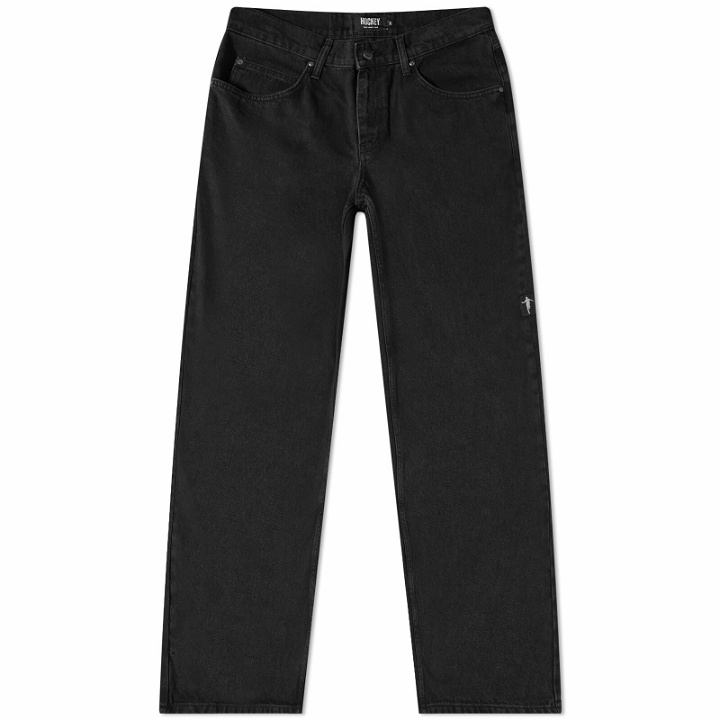 Photo: HOCKEY Men's Standard Denim Jeans in Black