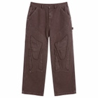 Umbro by Slam Jam Men's Shinguard Canvas Pant in Black Olive