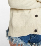 Marant Etoile Brady cotton and wool cardigan