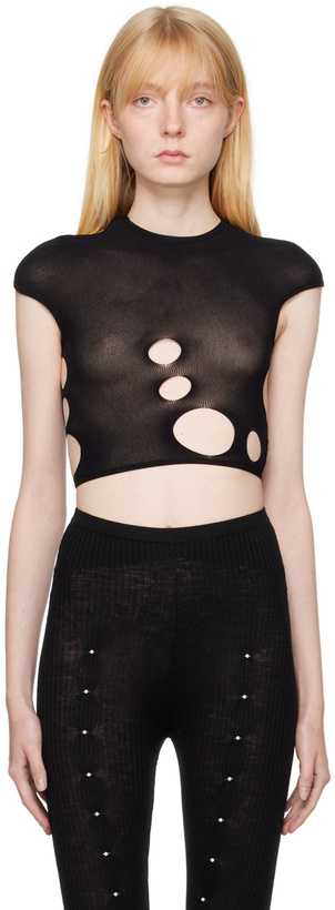 Photo: Rui Black Cutout T-Shirt