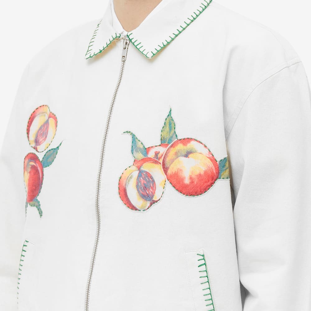 Bode Men's Georgia Peach Jacket in White Bode