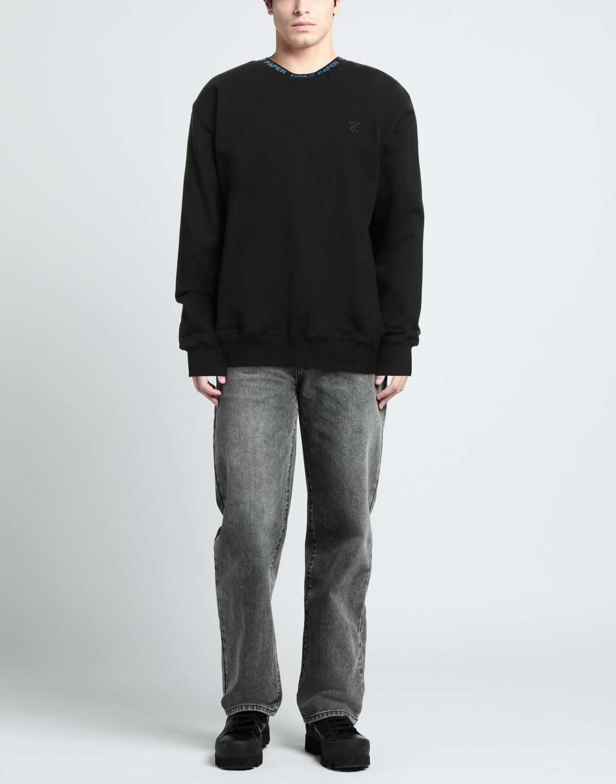 Daily Paper Mens Sweatshirt in Black