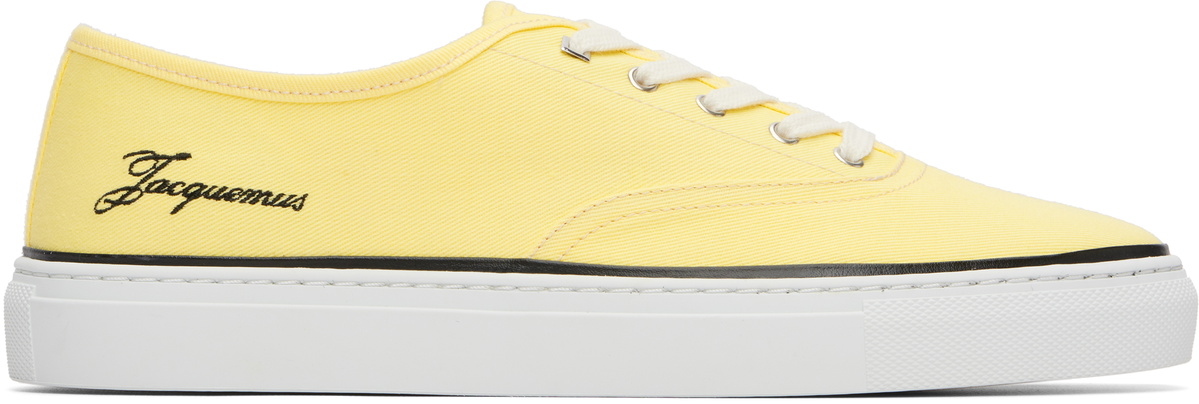 JACQUEMUS Yellow 'The Féfé' Sneakers