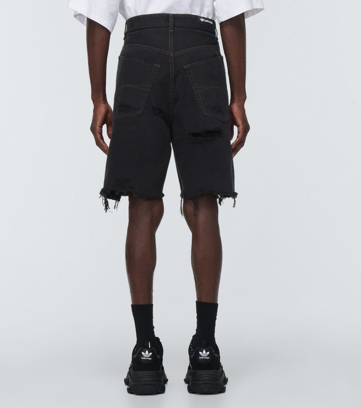 Balenciaga - x Adidas cotton shorts Balenciaga