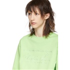 Martine Rose Green Classic Sweatshirt