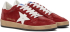 Golden Goose Red Super-Star Classic Sneakers