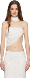 Mirror Palais SSENSE Exclusive White Deity Top