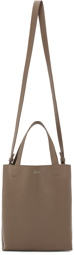 A.P.C. Tan Small Cabas Maiko Tote