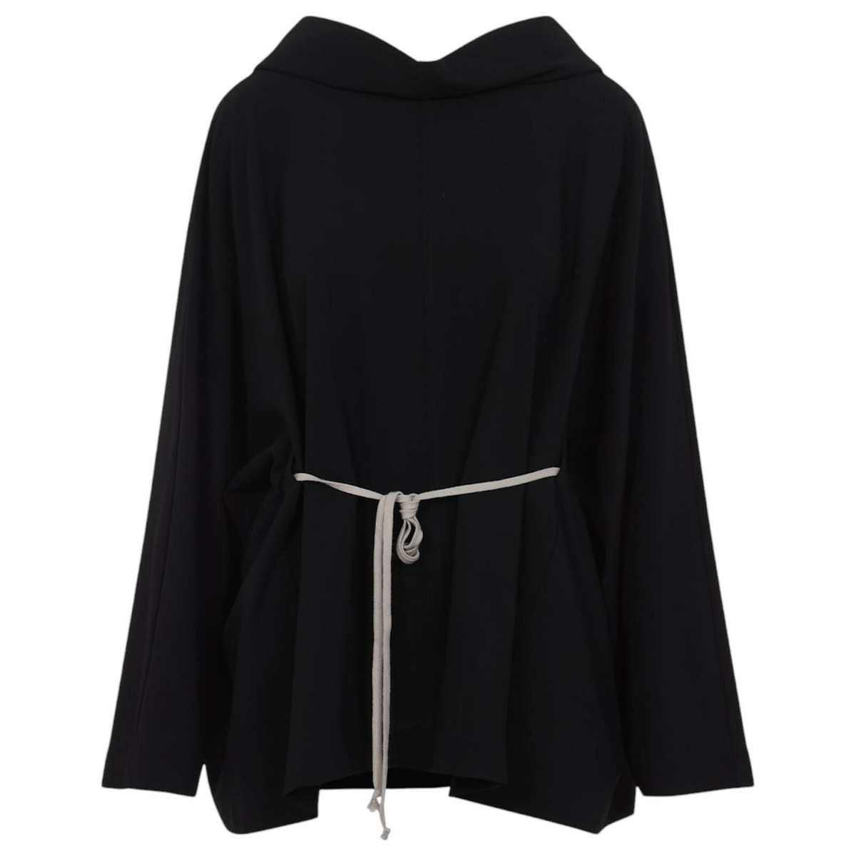 ワンピース RICK OWENS HOODED TUNIC MINI DRESS Rick Owens Hooded Tunic Mini Dress Rick Owens