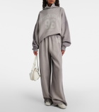Acne Studios Felin logo cotton fleece sweatpants